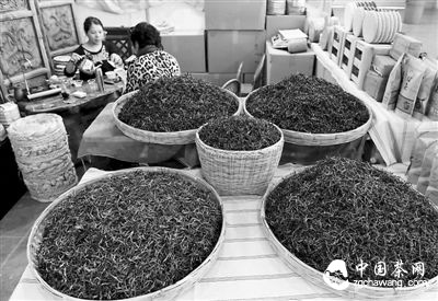 茶博會現(xiàn)場一景。