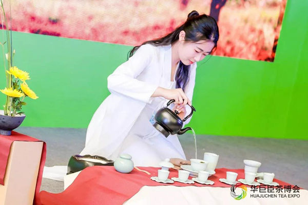 茶藝師 泡茶 茶博會